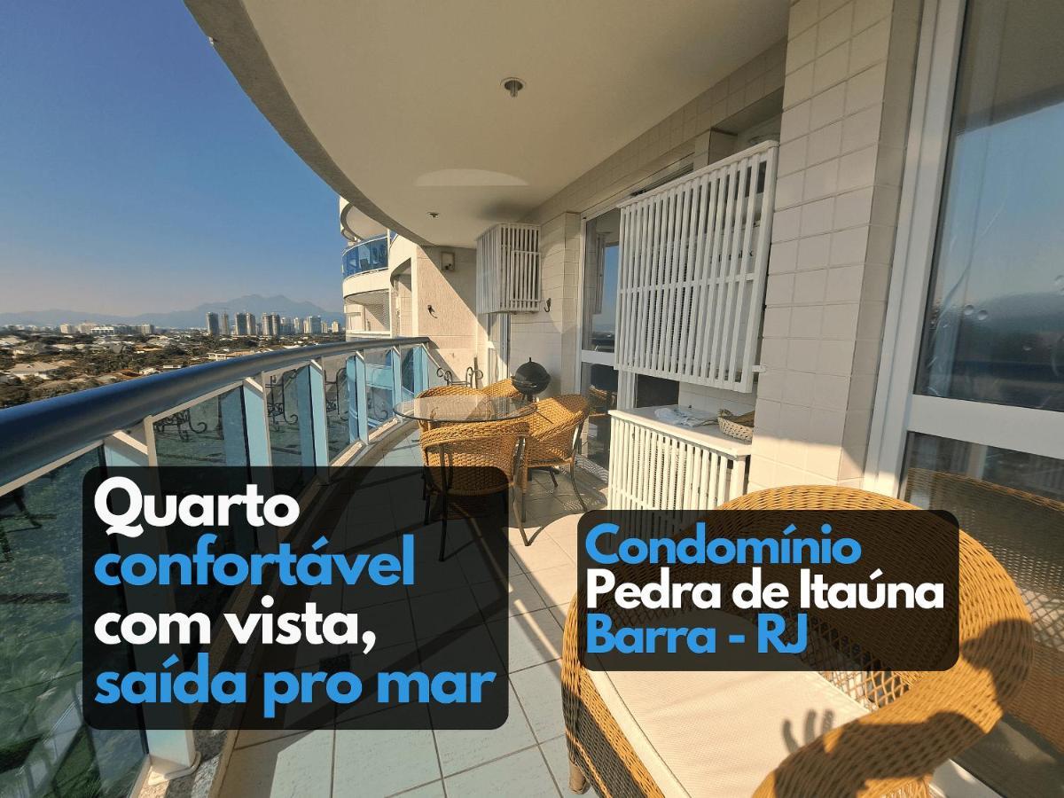 Quarto Privativo Em Apto Barra Com Vista - Com Anfitriao Rio de Janeiro Eksteriør billede