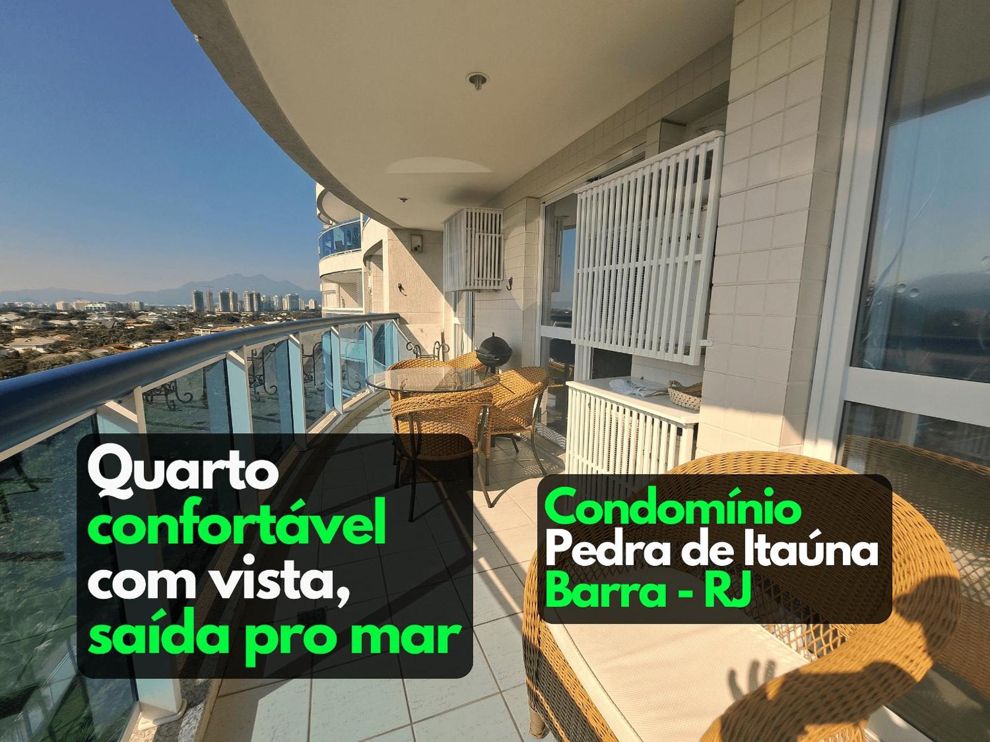Quarto Privativo Em Apto Barra Com Vista - Com Anfitriao Rio de Janeiro Eksteriør billede